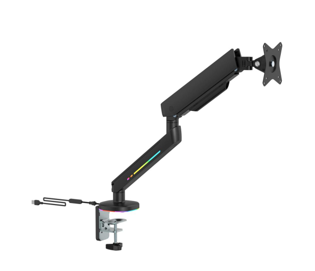 Deltaco GAM-134 RGB 17-32" Czarny - 1307438 - zdjęcie 2